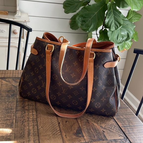 Louis Vuitton Handbags - Louis Vuitton Monogram Batignolles Bag Handbag Purse Authenticated